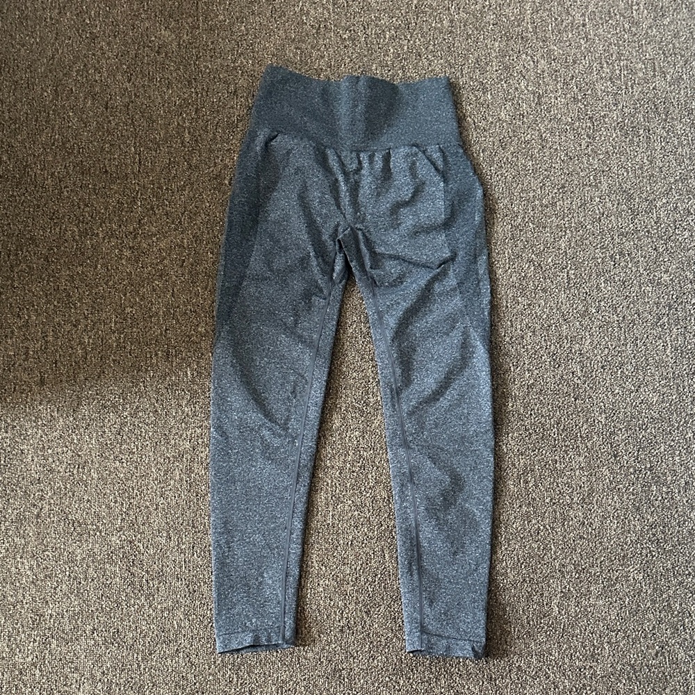 High-Waist Performance Leggings - Gray